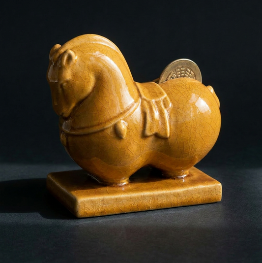 “Ma Shang You Qian” Horse Display Piece Limited Edition