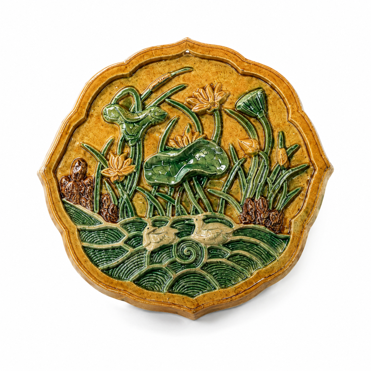 "The Lotus Pond" Vase
