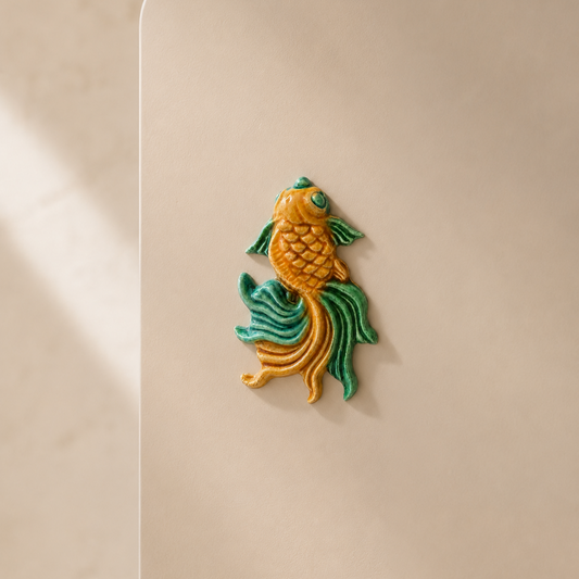 Flowing Fortune Koi Magnet