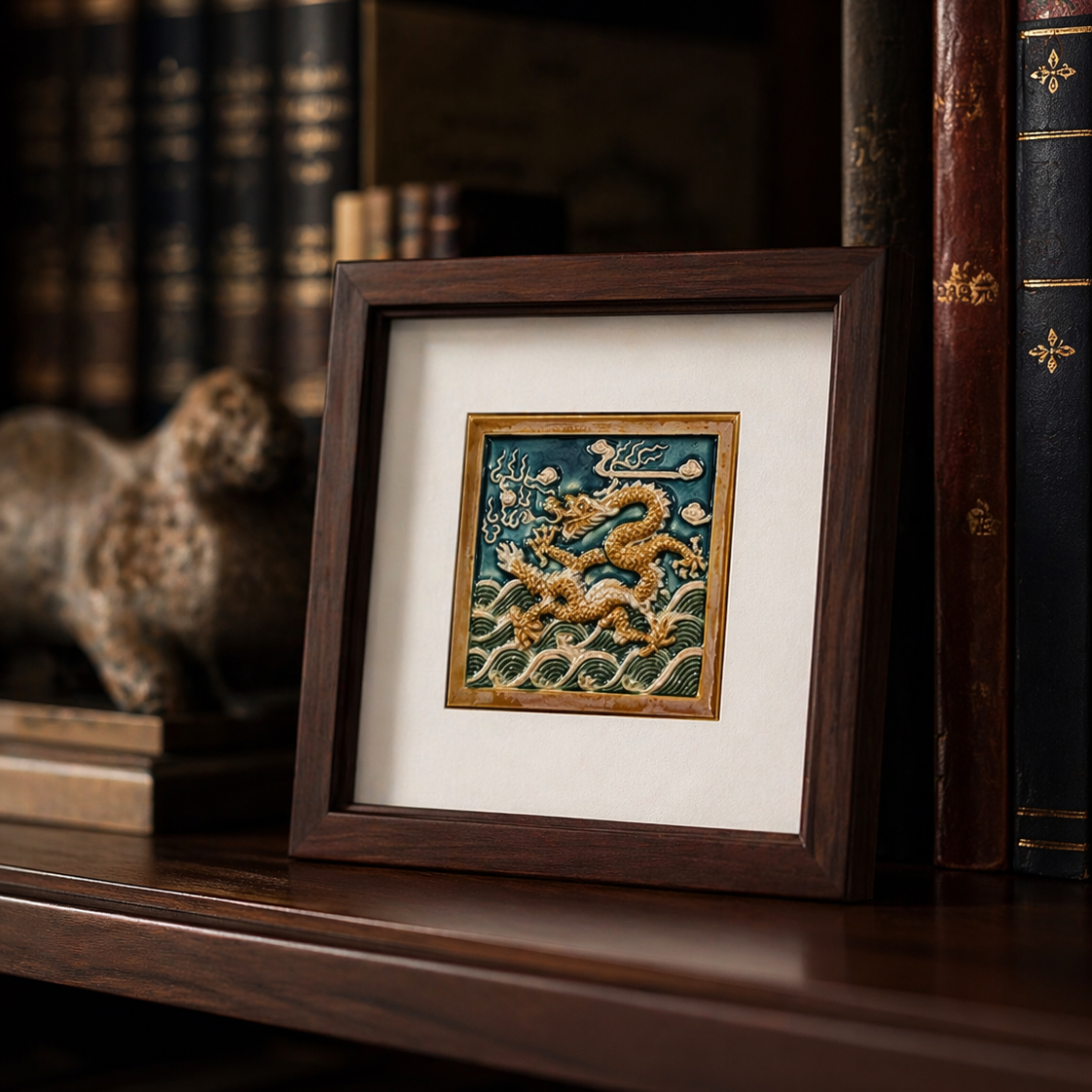 The Five-Clawed Dragon Plaque