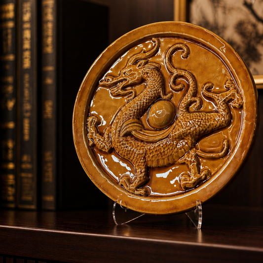 "Sacred Beast of the East" Azure Dragon Plate