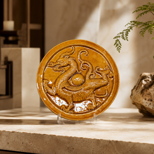 "Sacred Beast of the East" Azure Dragon Plate