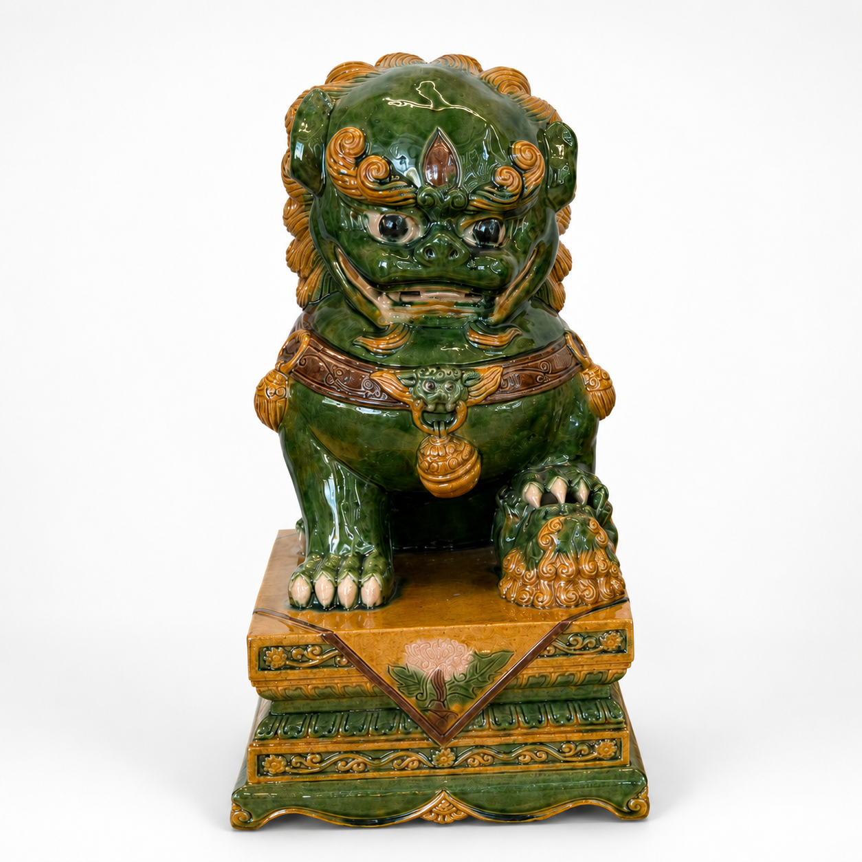 "Guardians of Fortune" Lion Display Piece