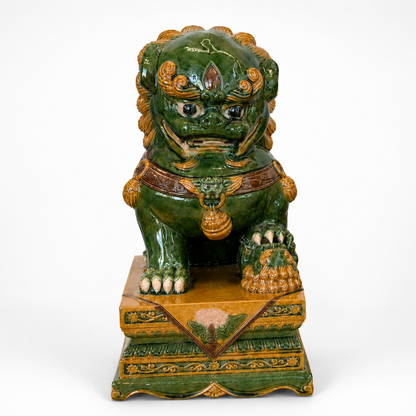 "Guardians of Fortune" Lion Display Piece