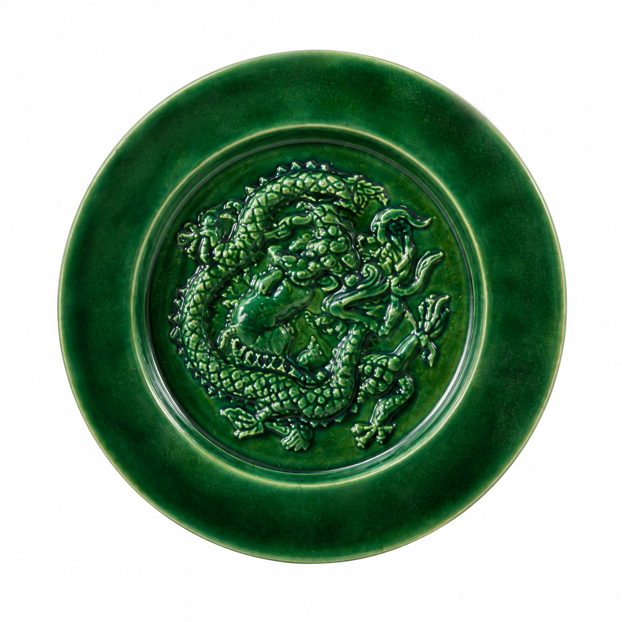 Qing-Style Dragon "Wa Dang" Display Piece